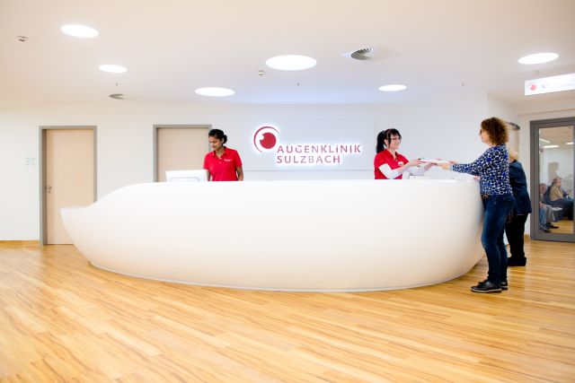 Empfangstresen Augenklinik Sulzbach