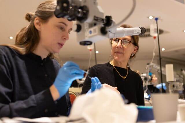 Betreuung im Wetlab