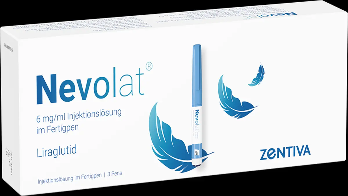 Packung Nevolat 6 mg/ml Fertigpen mit Injektionslösung von Zentiva