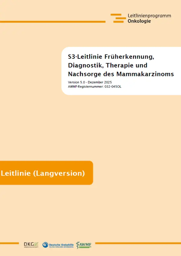 Cover der S3-Leitlinie