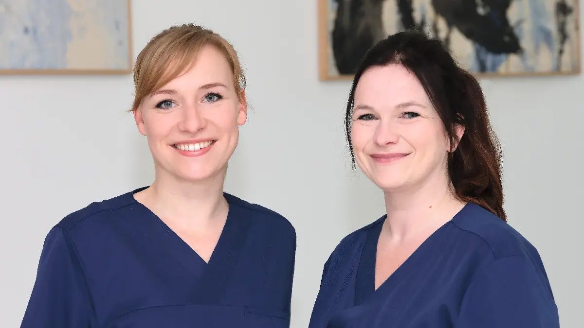 Julia Galajda und Rebecca Aleff, das Delirmanagement des Bremer St. Joseph-Stifts.
