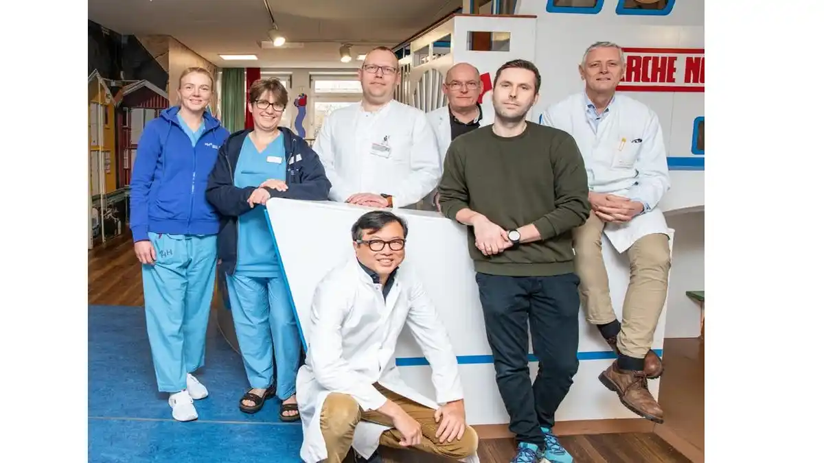 Gruppenfoto zu Leber-Lebendspende