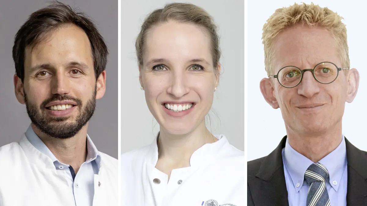 pressekonferenz bei der dgk jahrestagung 2026 mit witkowski magnussen und schirmer