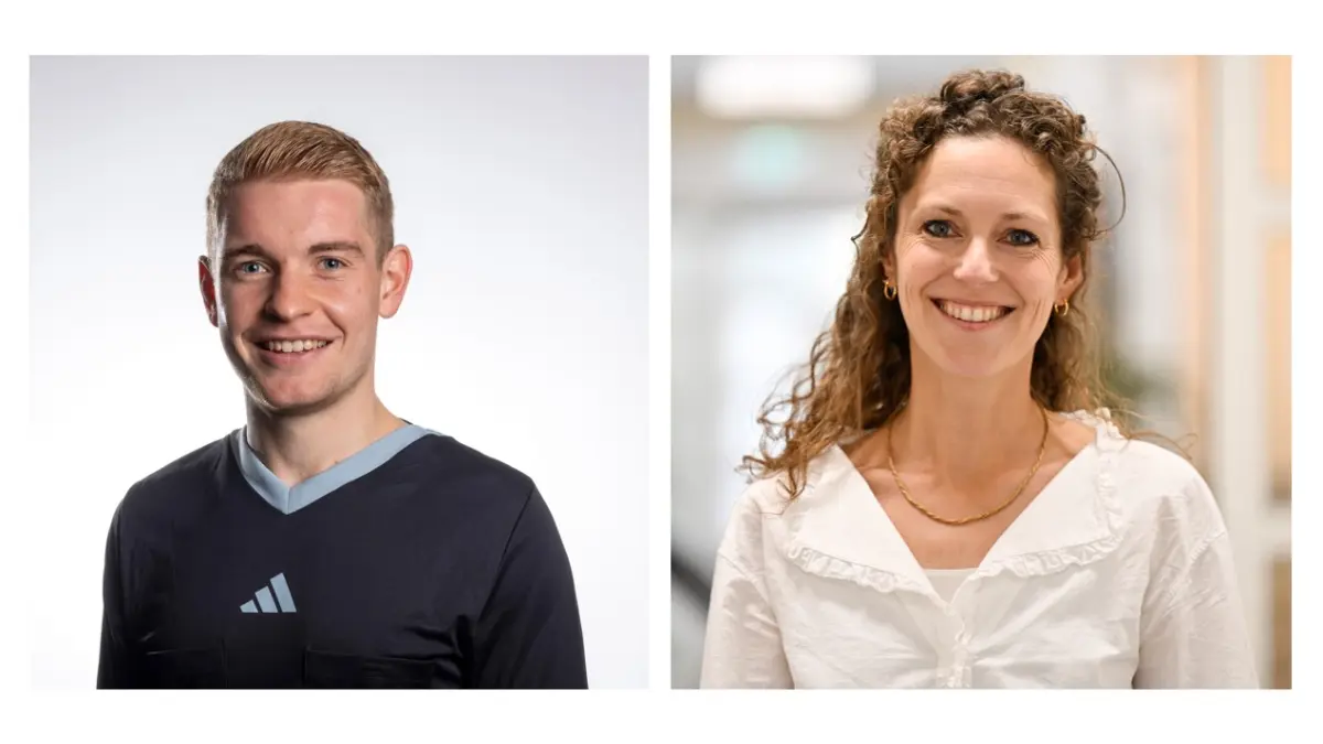 Zwei Personen, ein Mann in Sportkleidung und eine Frau in heller Bluse, im Zusammenhang mit einer Studie zu Intervalltraining bei fortgeschrittenem Krebs