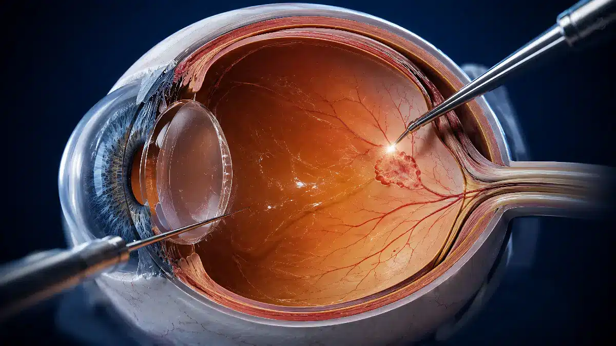 Vitreoretinale Chirurgie Interface Glaskörper Retina