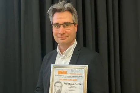 Dr. Matthias Farlik-Födinger, Forschungsgruppenleiter an der Universitätsklinik für Dermatologie, © MedUni Wien/AKH Wien