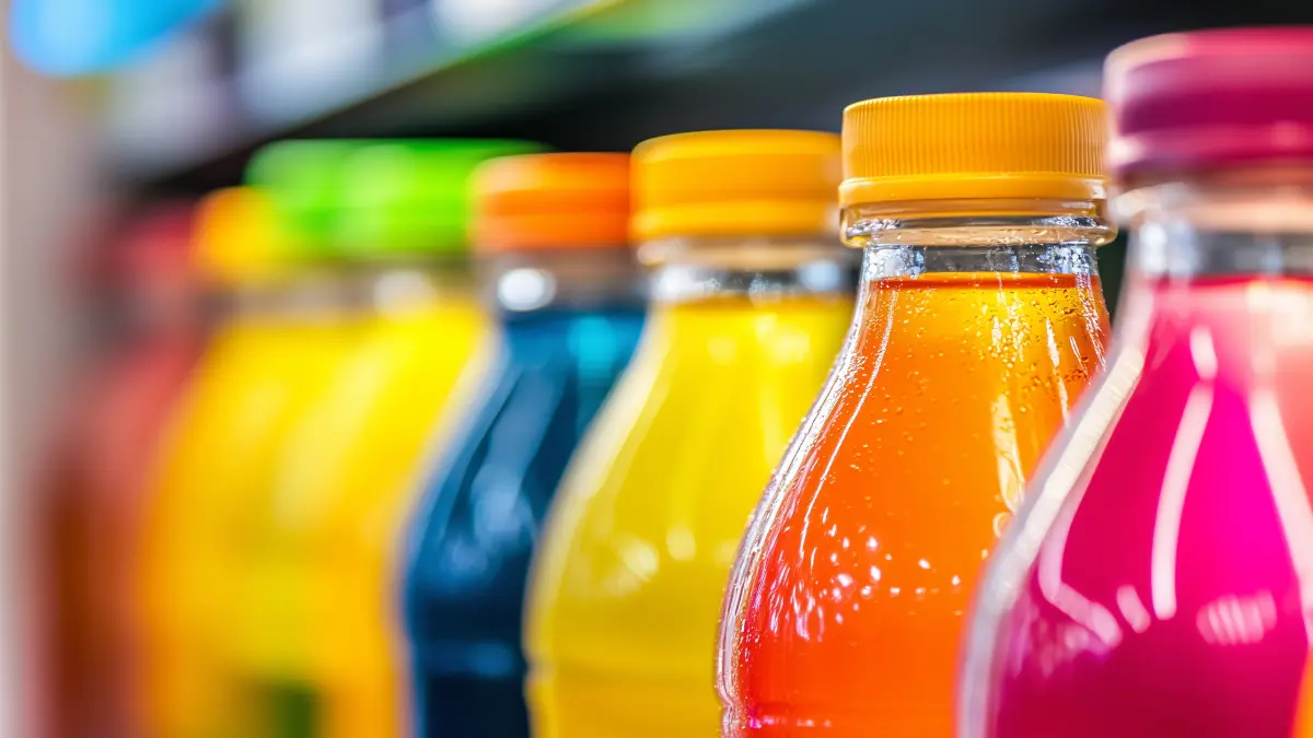 Softdrinks als Symbol für Zucker